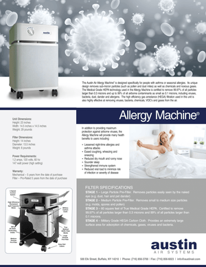 Austin Air - Healthmate Plus Junior Unit