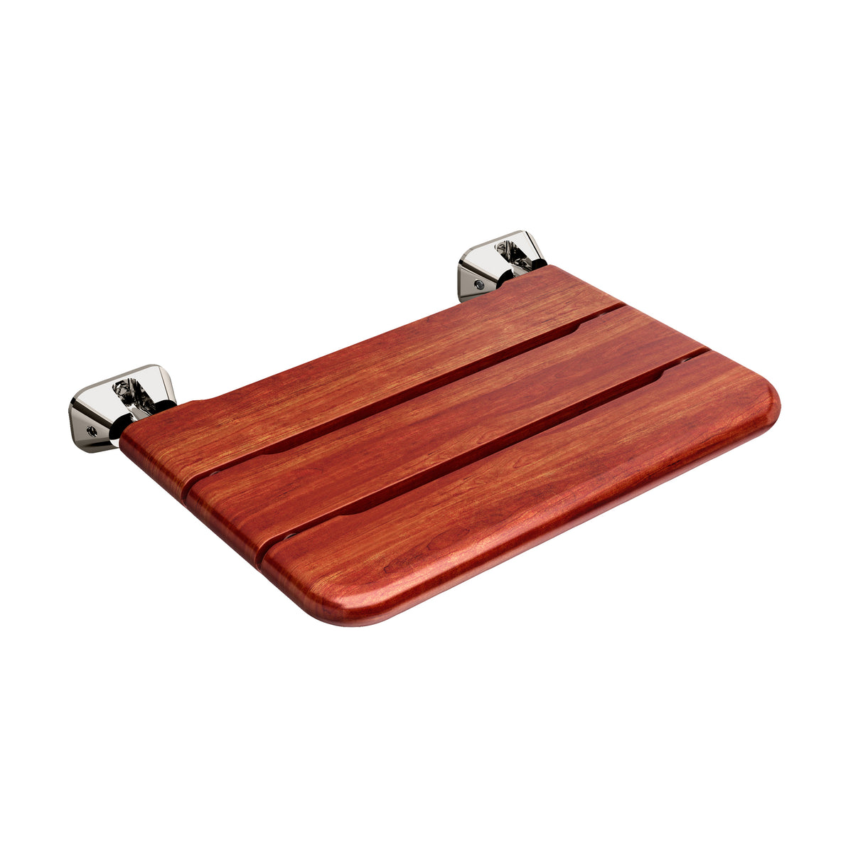 MrSteam - MS 19.75 in. W. Wallseat in Polished Nickel