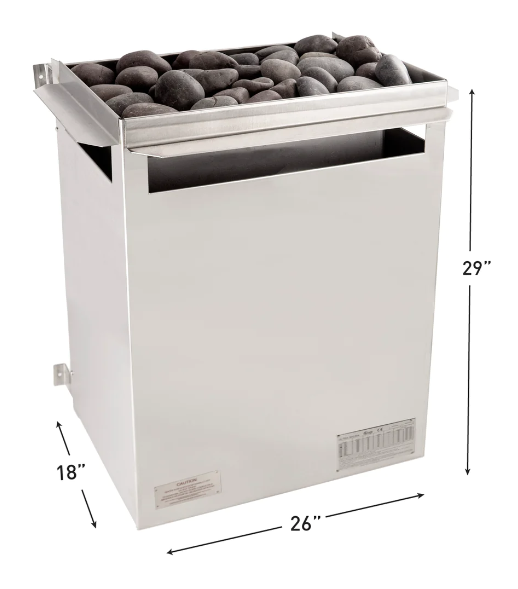 Scandia MFG - Electric Ultra Sauna Heater - Large (12.0-18.0KW)