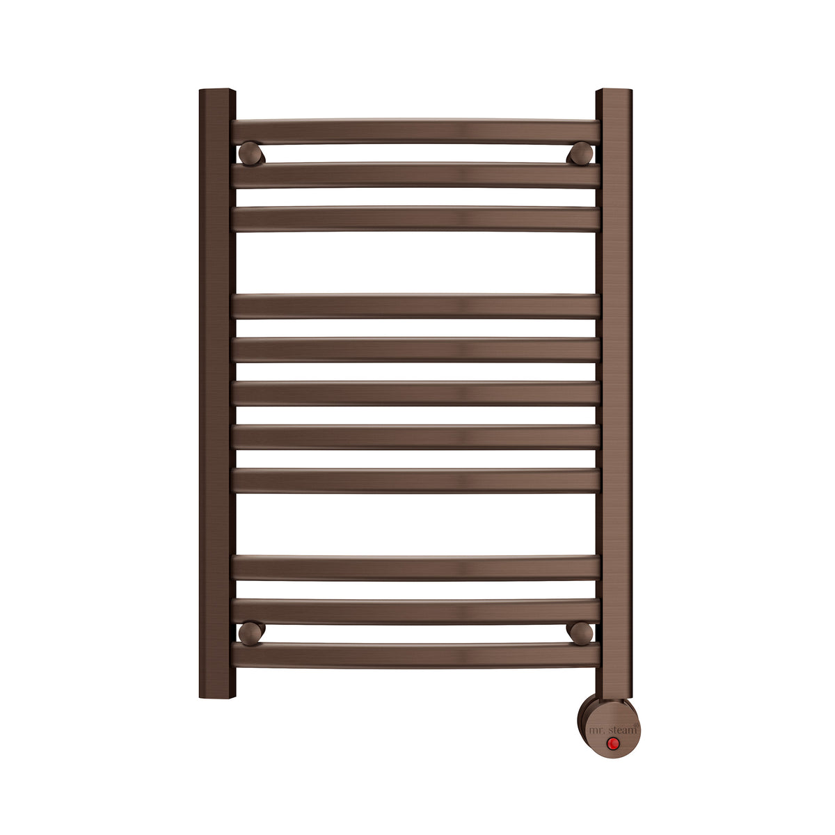 MrSteam - Broadway 20 (in.) Wall-Mounted Towel Warmer in Brushed Bronze
