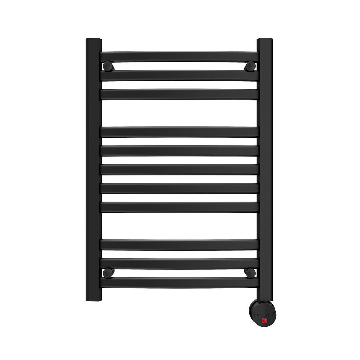 MrSteam - Broadway 20 (in.) Wall-Mounted Towel Warmer in Matte Black