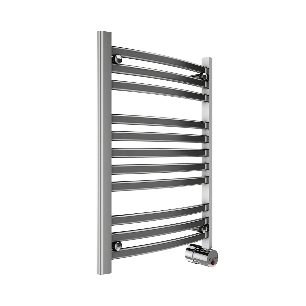 MrSteam - Broadway 28 in. W. Towel Warmer in Polished Chrome