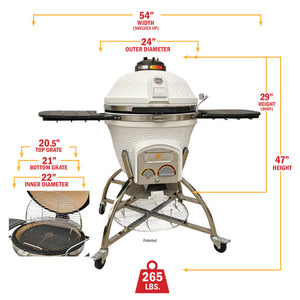 Vision Grill - XD702 Maxis Ceramic Kamado Grill