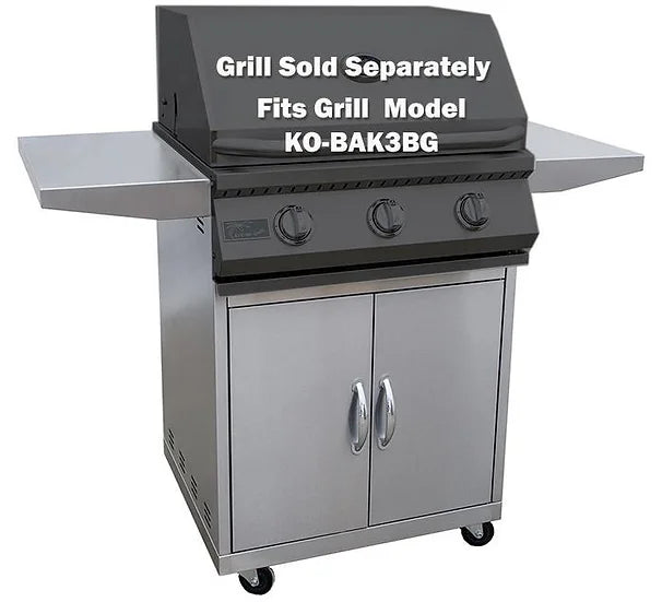 KoKoMo - 26&quot; Built in 3 Burner Grill