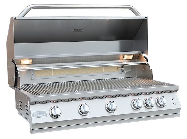 KoKoMo - 40&quot; Built in 5 Burn Professional Grill