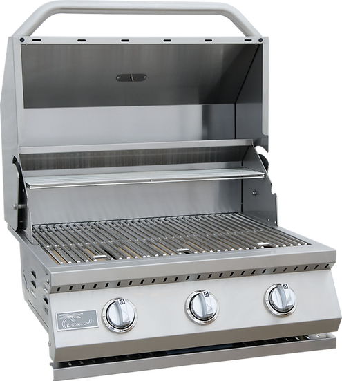 KoKoMo - 26&quot; Built in 3 Burner Grill